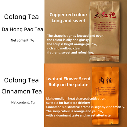 Gift Set Tea Gifts Wuyi Rock Tea Da hong pao Cinnamon Tea Gift Set (Combo Flavour 16 Sachets Cinnamon + 16 Sachets Dahongpao)