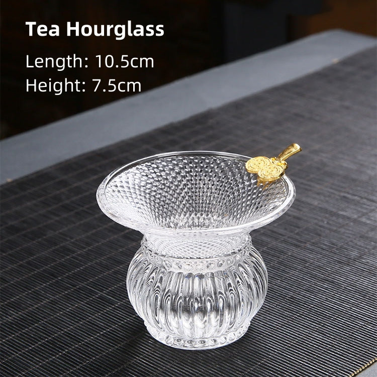 Hammered Glass Kung Fu Tea Set