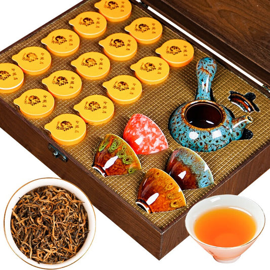 Gift Set Red Tea Jin Junmei black tea with Tea Set