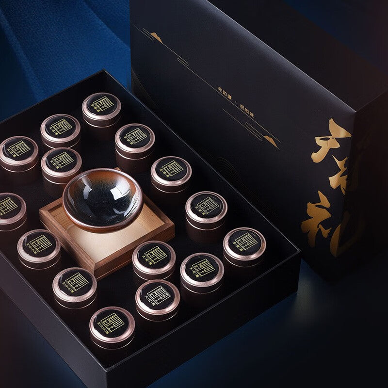 Gift Set Red Tea Black Tea Gift Set (Jinjun Mei + Zhengshan Xiaozhong + Da Hong Pao) Premium Tea