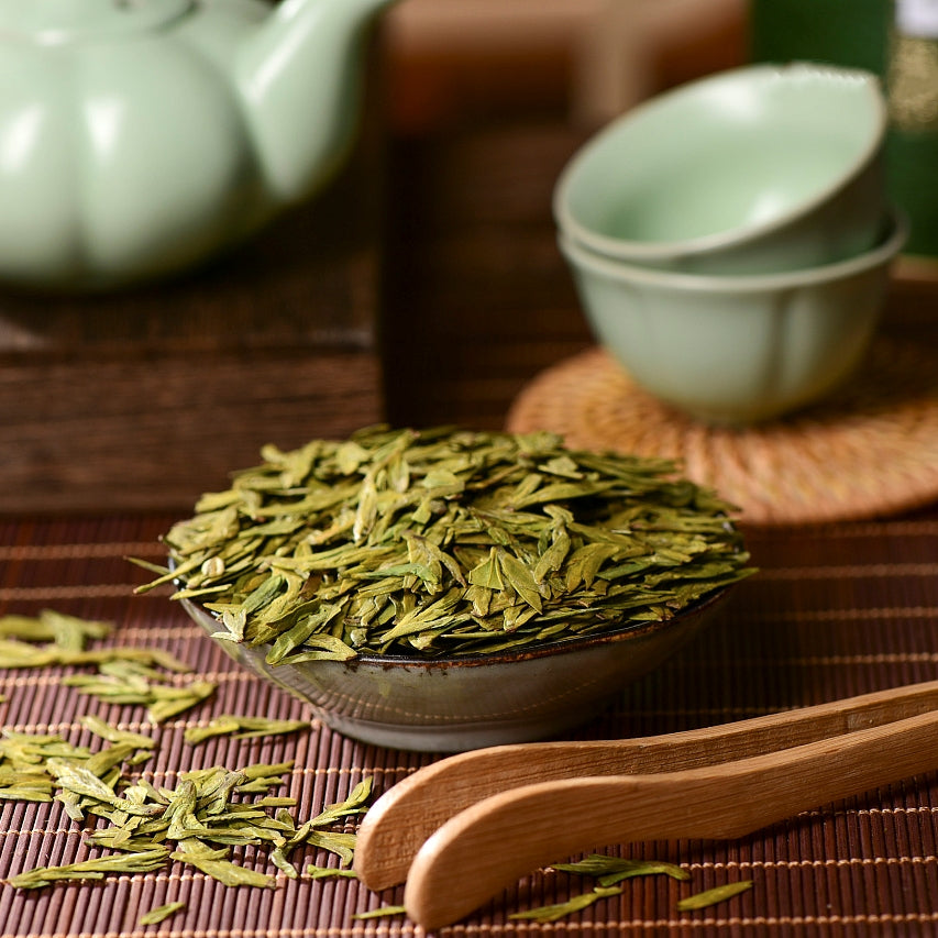 Green Tea Long Jing(Dragon Well) Tea Chinese Kung Fu Tea