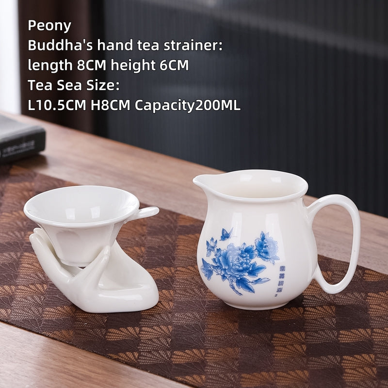 Ceramic Tea Set Fairway Cup Tea Leak Set