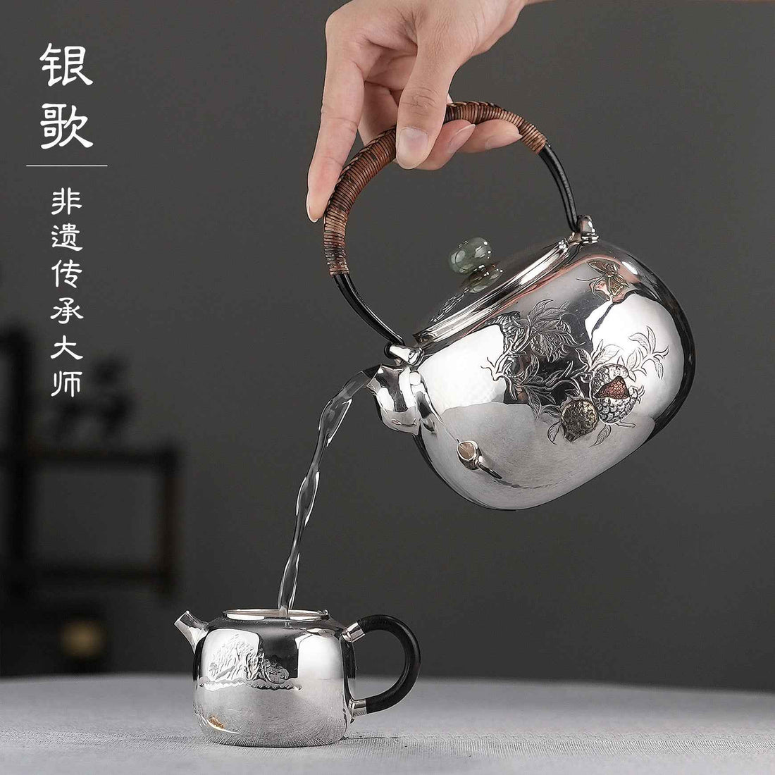 This Is How Silver Teapots Are Hammered Out