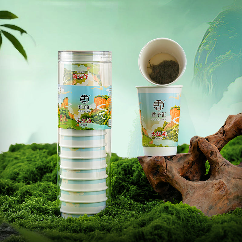 Oolong tea from Wuyi Mountain, rock tea, convenient cup tea brewing Da Hong Pao