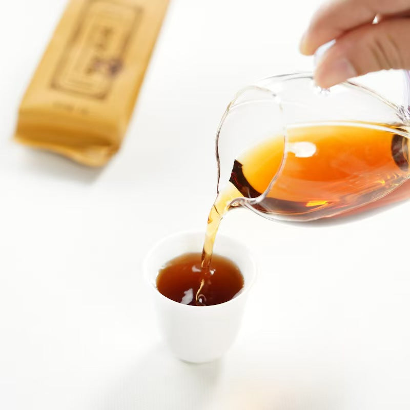 宫廷金芽 2016 Imperial Golden Bud Ripe Pu-er Tea | 8g Single-Serve Pouch - description