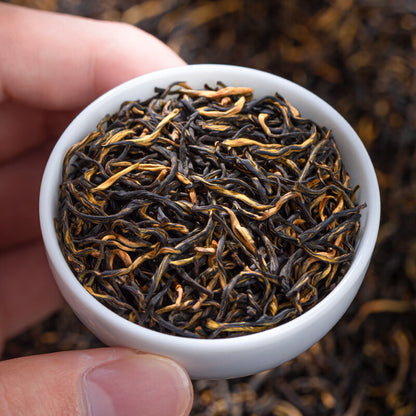 Set de regalo Té rojo Jin Junmei té negro con juego de té