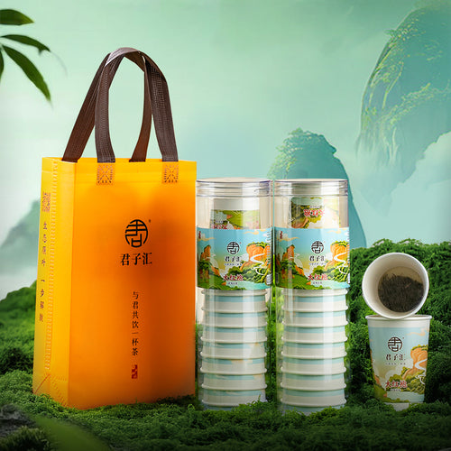 Oolong tea from Wuyi Mountain, rock tea, convenient cup tea brewing Da Hong Pao