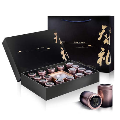 Set de regalo Té rojo Set de regalo de té negro (Jinjun Mei + Zhengshan Xiaozhong + Da Hong Pao) Té premium