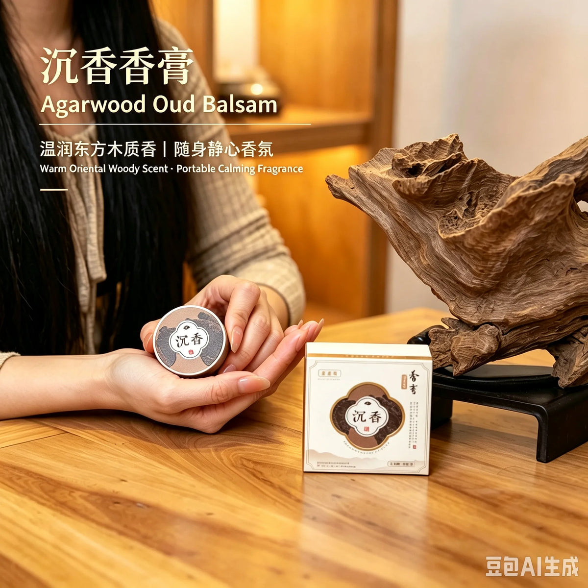 沉香香膏 Agilawood Balsam  Solid Perfume | Natural Agarwood Woody Scent