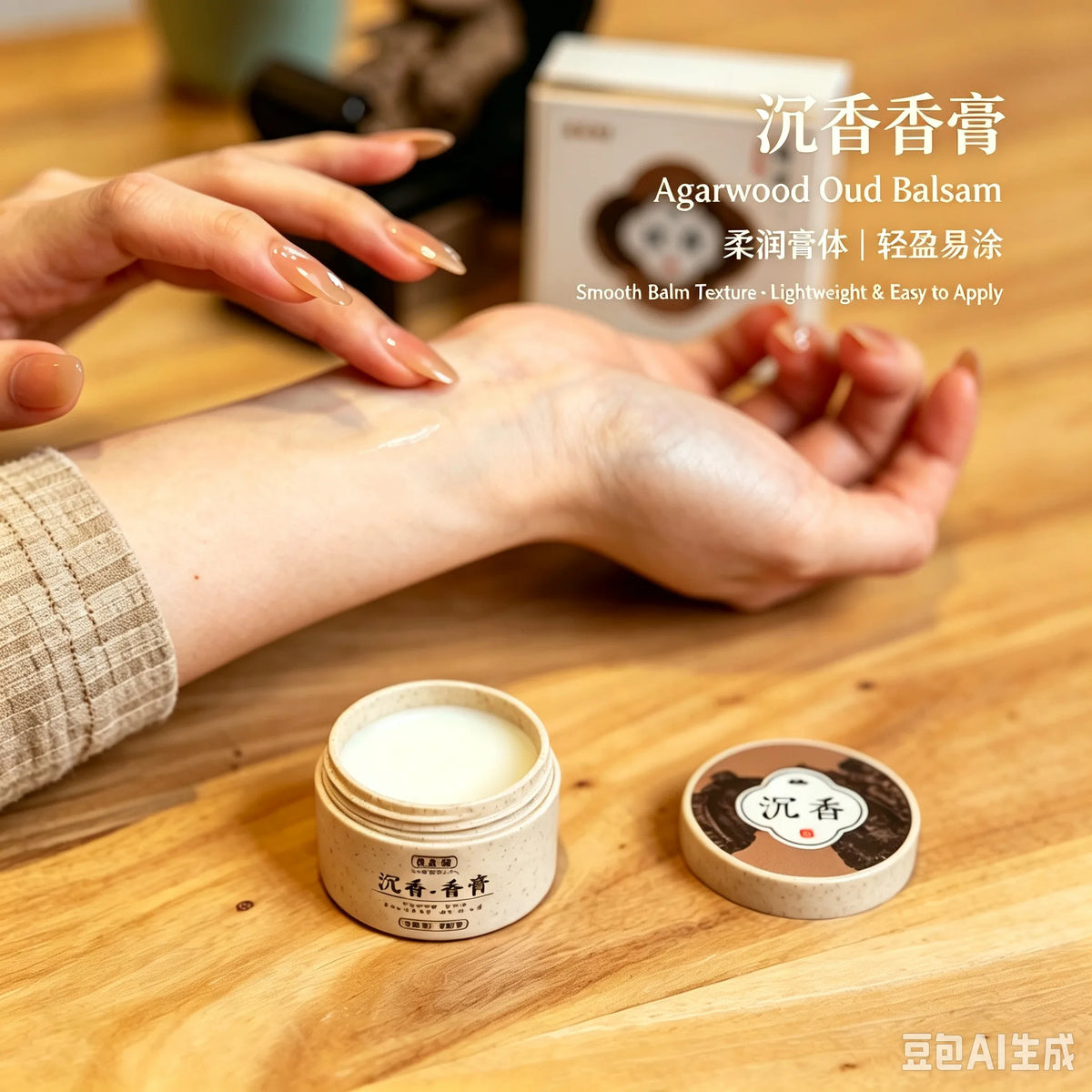 沉香香膏 Agilawood Balsam  Solid Perfume | Natural Agarwood Woody Scent