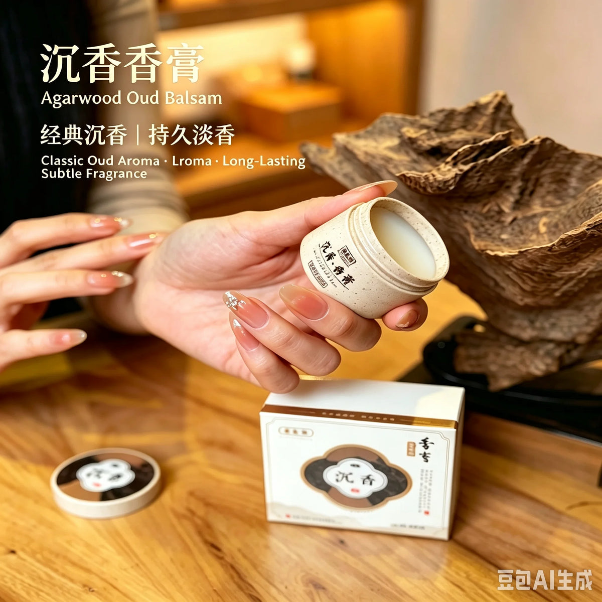 沉香香膏 Agilawood Balsam  Solid Perfume | Natural Agarwood Woody Scent