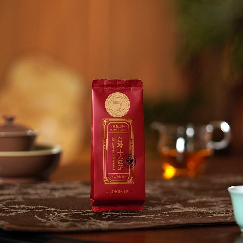 Fuding Bailin Gongfu Black Tea | 4g Single-Serve Pouch - description